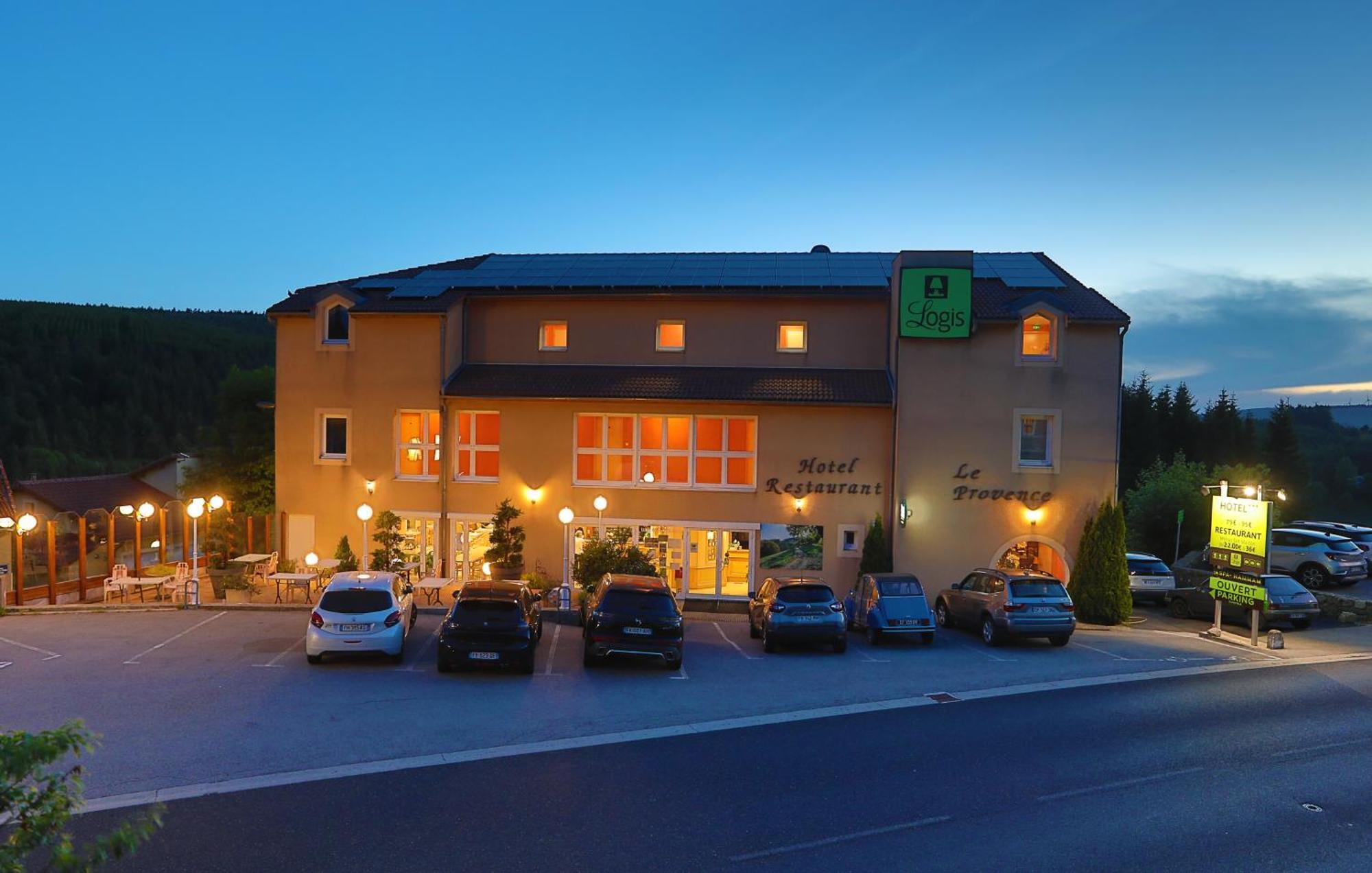 Logis Hotel Spa Restaurant Le Provence Lanarce Exterior photo