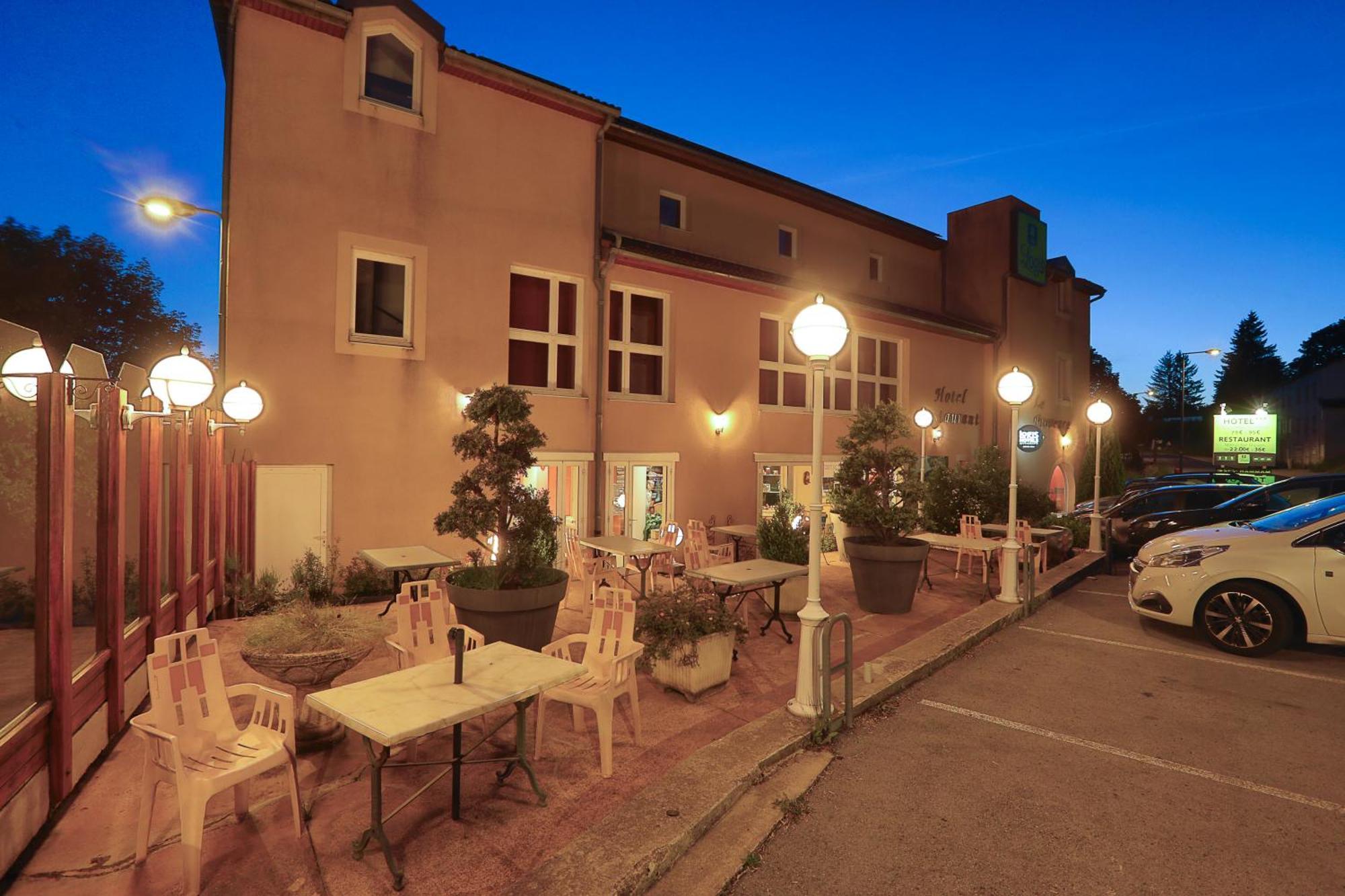 Logis Hotel Spa Restaurant Le Provence Lanarce Exterior photo