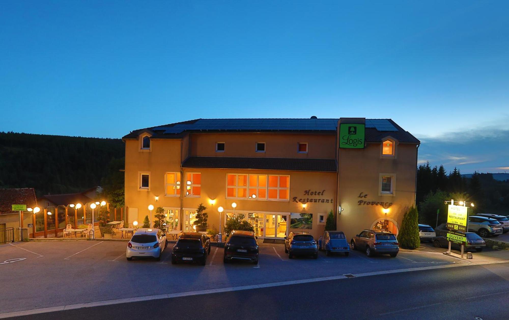 Logis Hotel Spa Restaurant Le Provence Lanarce Exterior photo