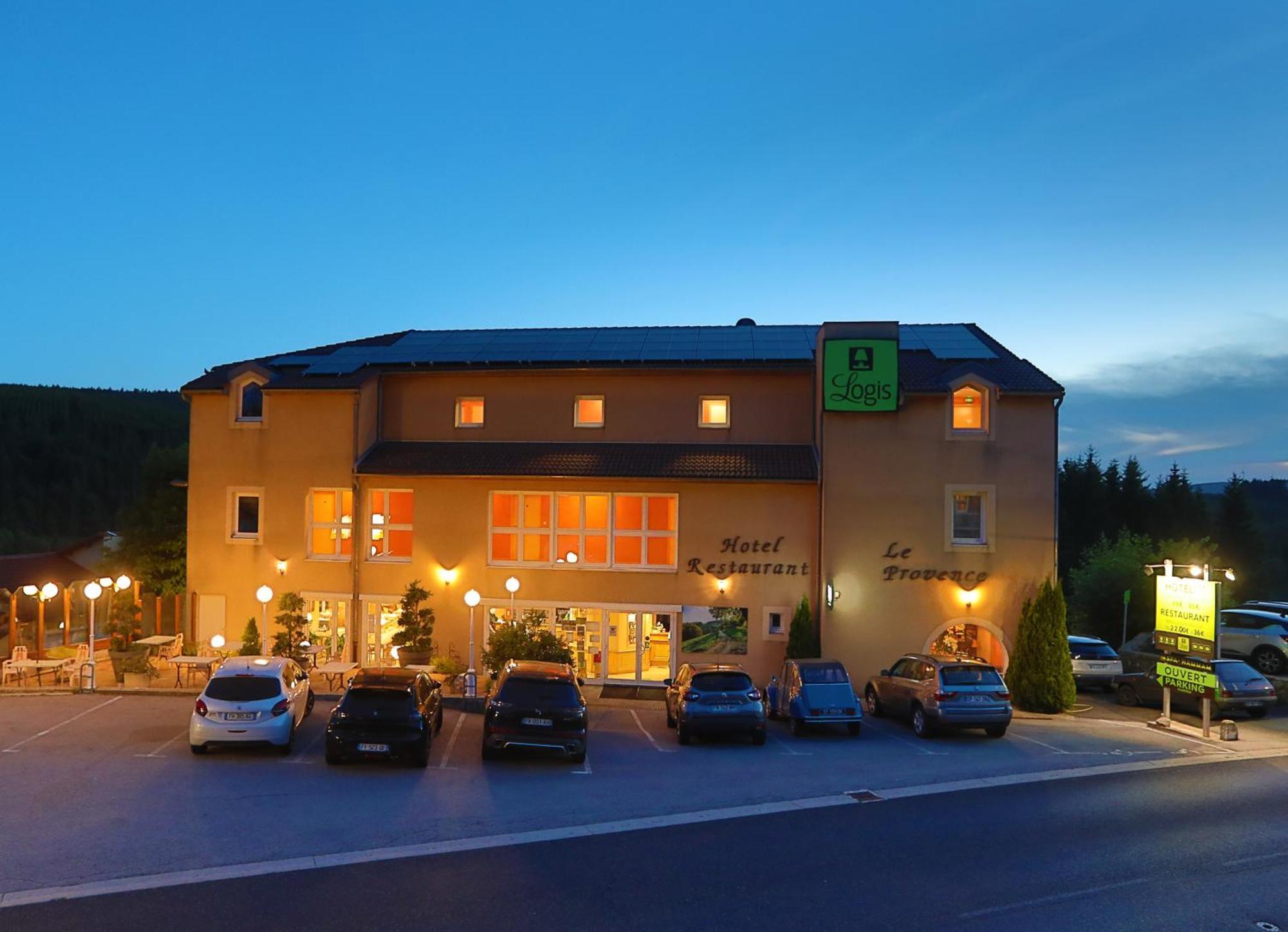 Logis Hotel Spa Restaurant Le Provence Lanarce Exterior photo