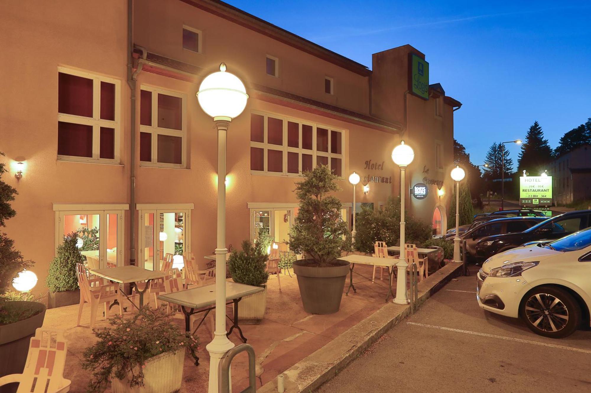 Logis Hotel Spa Restaurant Le Provence Lanarce Exterior photo