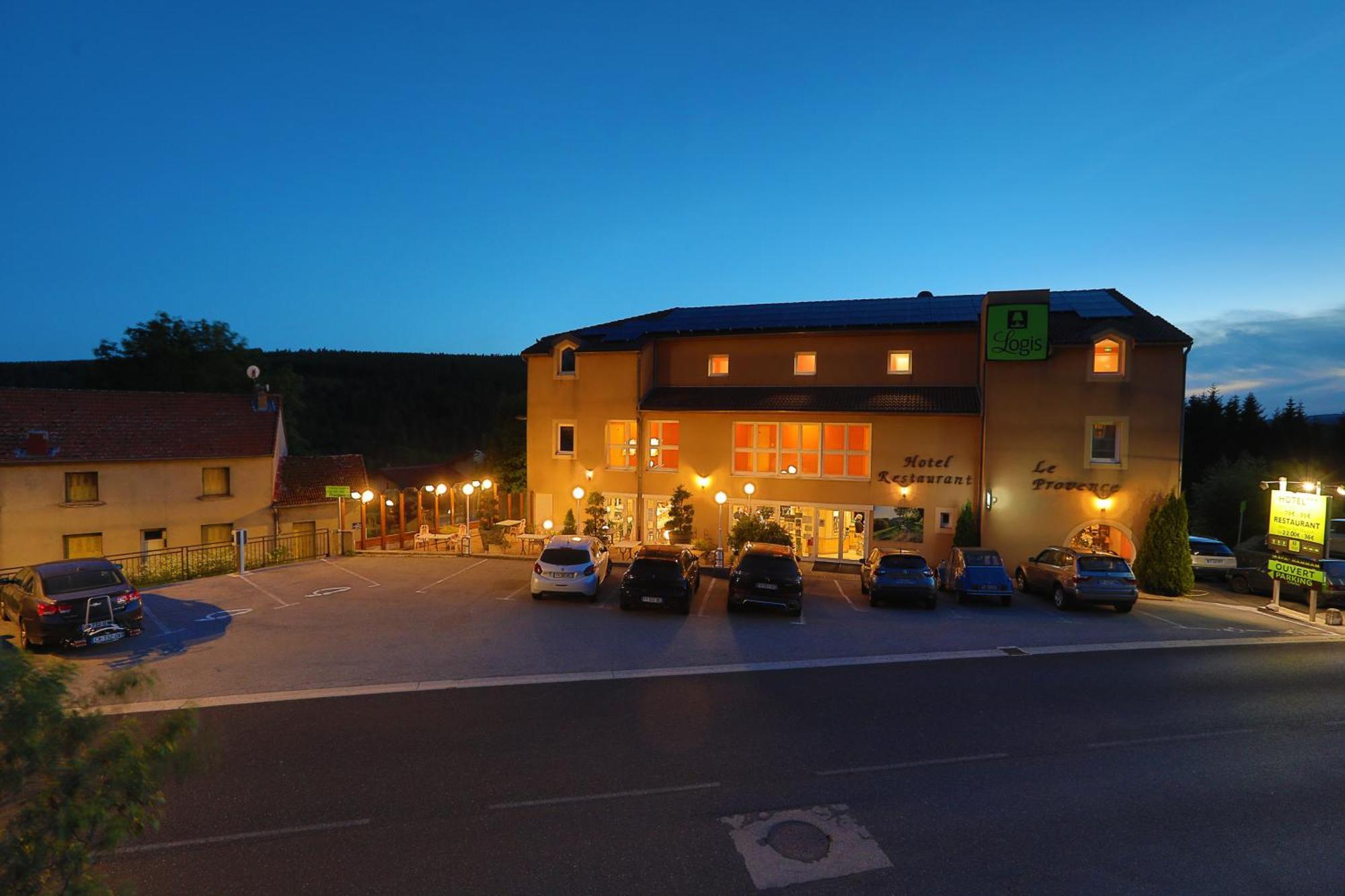 Logis Hotel Spa Restaurant Le Provence Lanarce Exterior photo