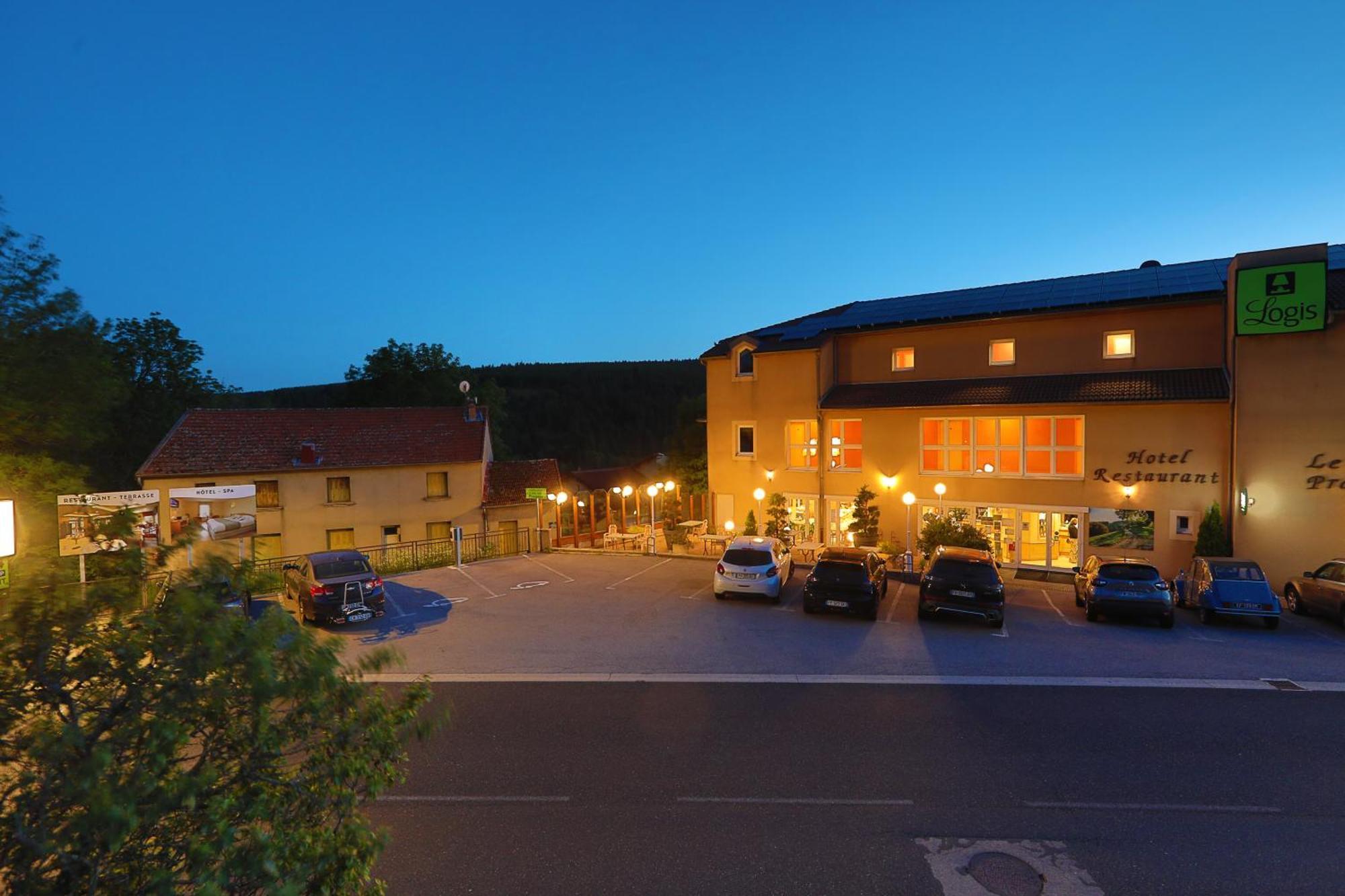 Logis Hotel Spa Restaurant Le Provence Lanarce Exterior photo