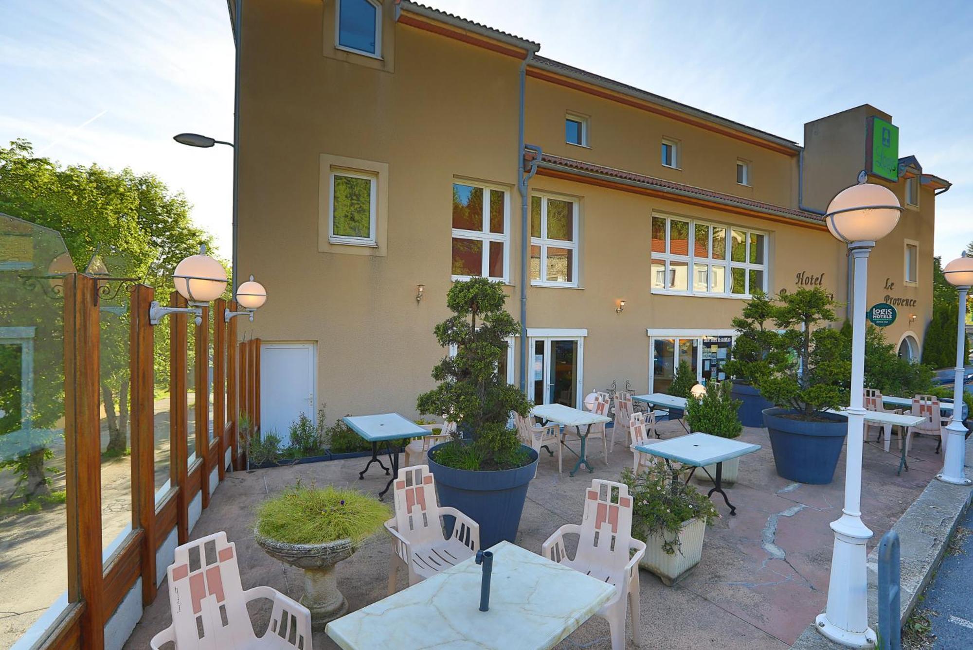Logis Hotel Spa Restaurant Le Provence Lanarce Exterior photo
